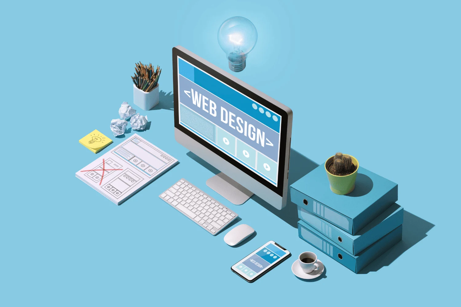 Website Development Service Background