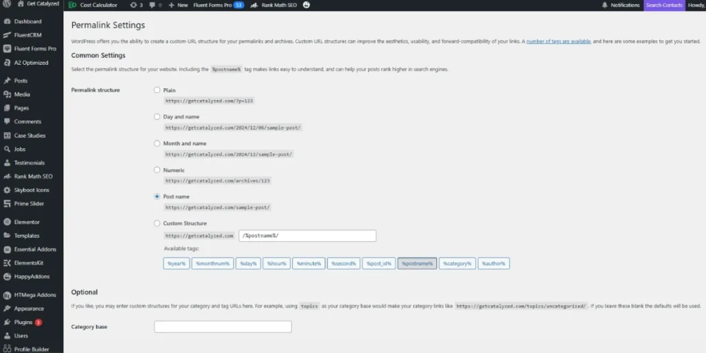 Configure Key Settings