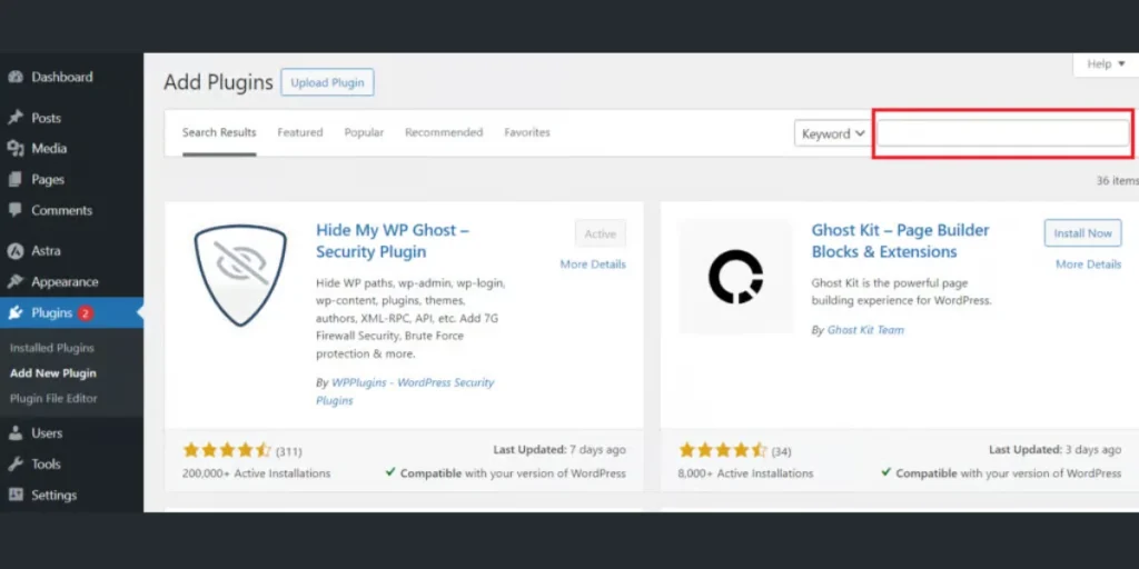 Install a Security Plugin