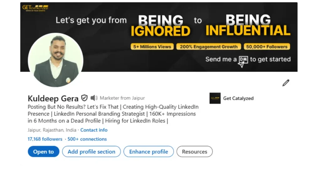 LinkedIn personal branding