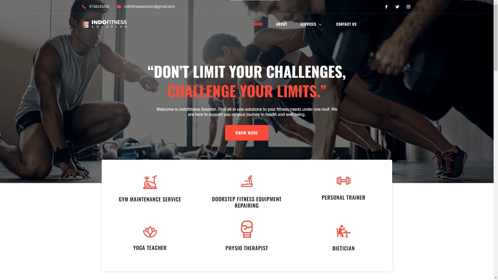 Indofitness Solutions