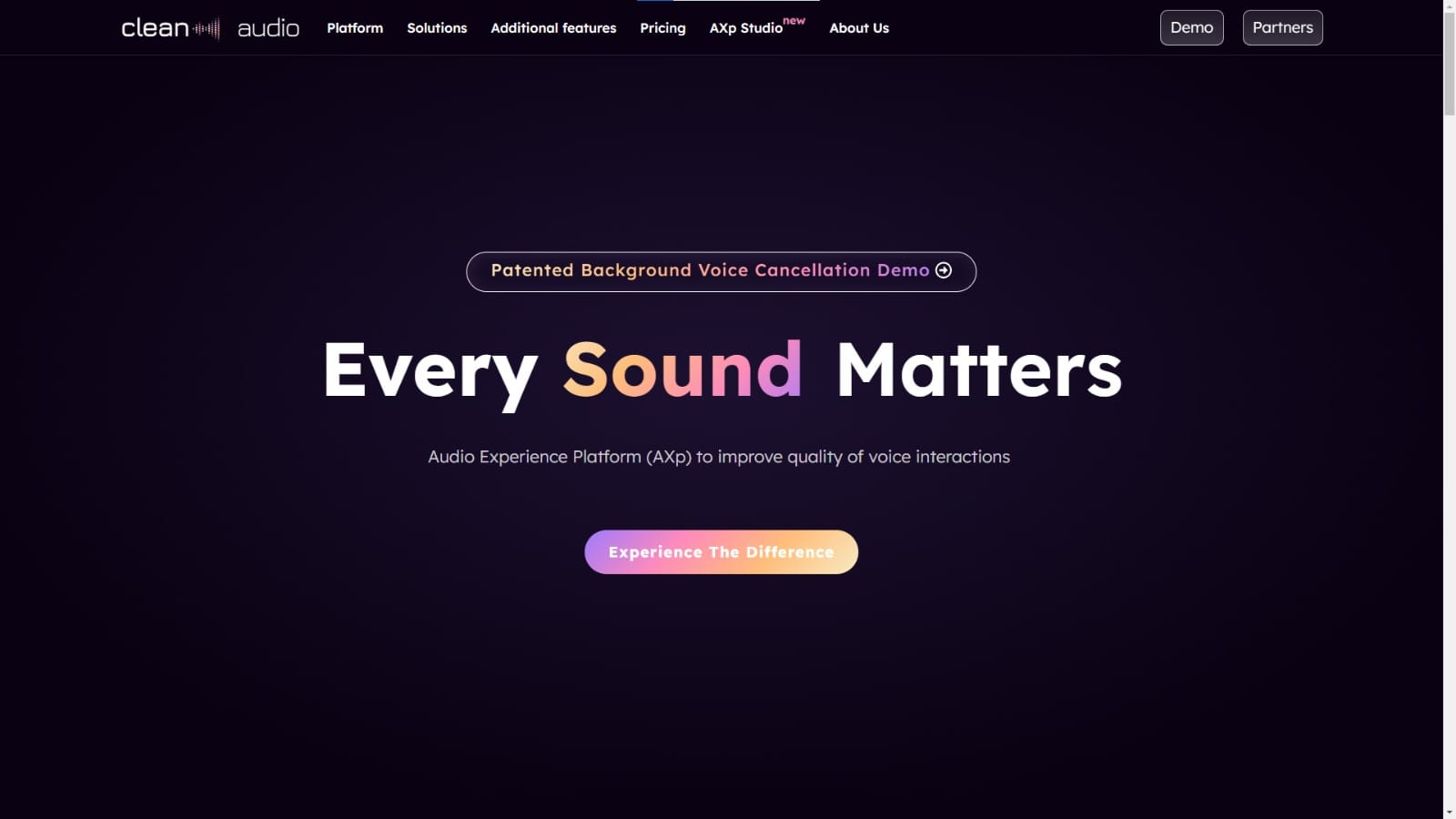 Clean Audio