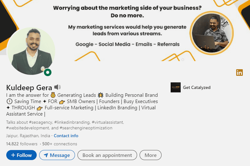 Kuldeep Gera LinkedIn